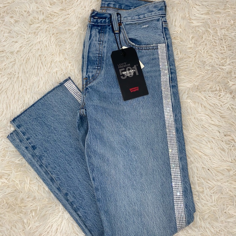 Levi’s Rhinestone Jeans - Picture 2 of 4